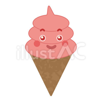 いちごソフトクリームのキャラクター