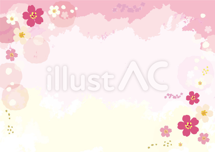 Sakura background 2 桜,背景,壁紙のイラスト素材