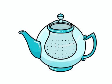 ティーポット ティーポット,容器,ガラス,注ぎ口,取っ手,ティータイムのイラスト素材