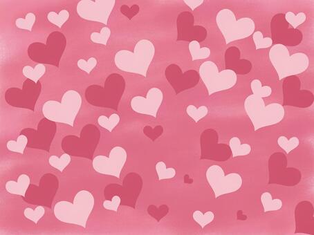 Pink Heart, pink, heart, card, JPG