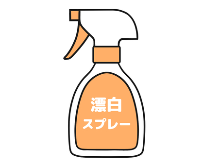 Illustration, bleaching spray, life, clean up, 