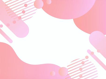 グラデ流体シェイプ背景9-3 ピンク グラデ流体シェイプ背景9-3 ピンク 背景,フレーム,枠,グラデ背景,図形,幾何学,シンプル,グラデーション,メンフィス柄,グラデのイラスト素材