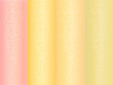 シャンパンのカラー背景 シャンパン,背景,飲み物,シャンパンカラー,ピンク,イエロー,ゴールド,ロゼ,泡,シンプルのイラスト素材