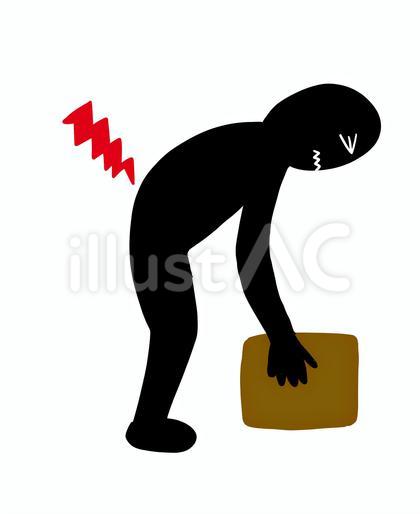 ぎっくり腰　男性