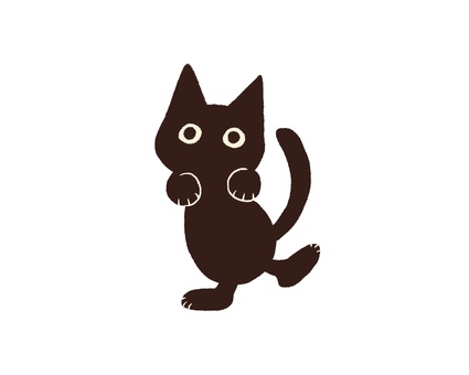 黒ねこ25 猫,黒猫,動物,ペット,手書き,ナチュラル,かわいい,ヘソ天,仰向けのイラスト素材