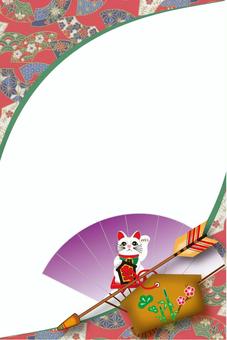 Illustration, an ema, lan nangani, lucky cat, 