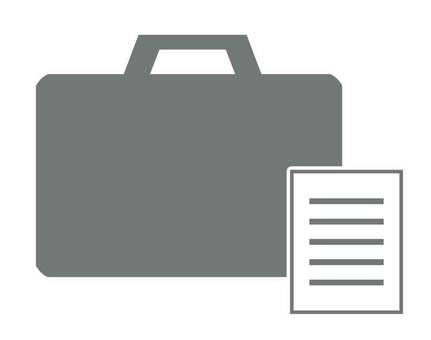 バッグと書類 バッグと書類 ビジネス,バッグ,かばん,資料,用紙,買い物,ファッション,おしゃれ,シルエット,仕事のイラスト素材