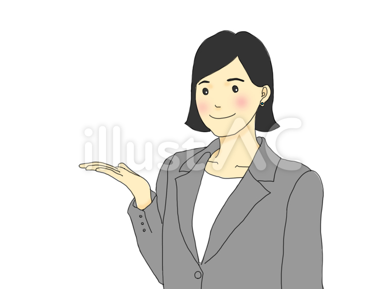 こちら　案内 こちら,案内,どうぞのイラスト素材