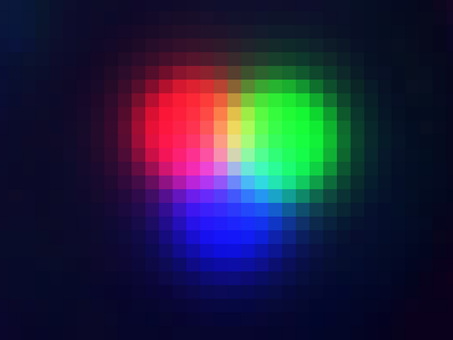 三色モザイク背景 背景素材,三色,モザイク,模様,赤色,緑色,青色,信号,黒背景,円のイラスト素材