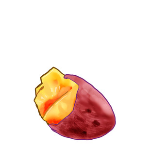 焼き芋 焼き芋,お芋,芋,さつまいも,石焼き芋のイラスト素材