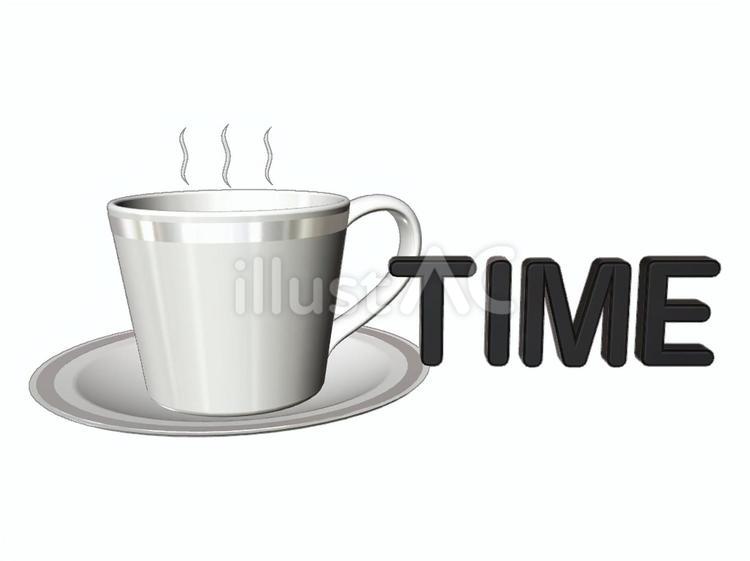 コーヒータイム コーヒータイム コーヒー,タイム,コーヒーブレイクのイラスト素材