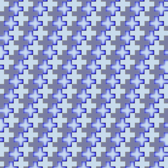 幾何学模様 幾何学模様,ブロック,タイル,モザイク,パターン,十字,ぼかし,青,背景のイラスト素材
