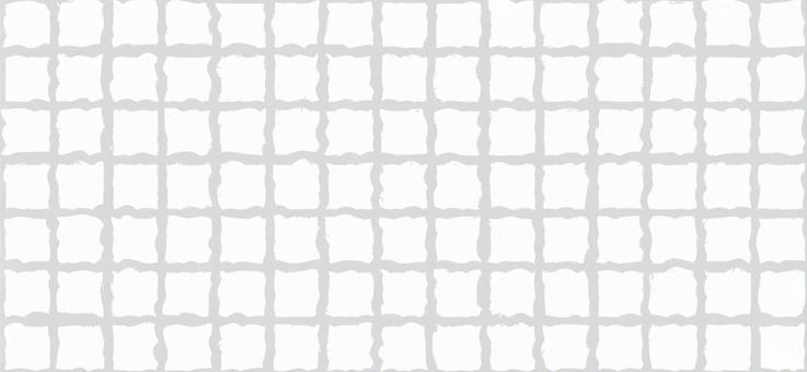 白の手描き風格子パターン 格子,グリッド,チェック,パターン,模様,柄,手描き,手書き,線,抽象的のイラスト素材