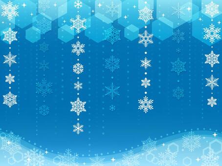 Illustration, snow, christmas, crystal, JPG and AI