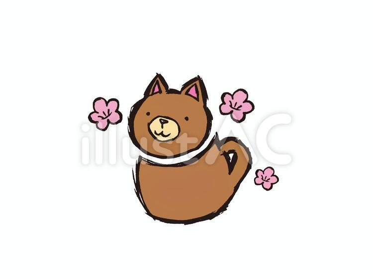 犬 イヌ,年賀状,戌年のイラスト素材