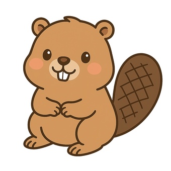 かわいいビーバー