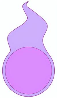 火の玉_Will-o-the-wisp 心霊,幽霊,鬼火,球状,現象のイラスト素材
