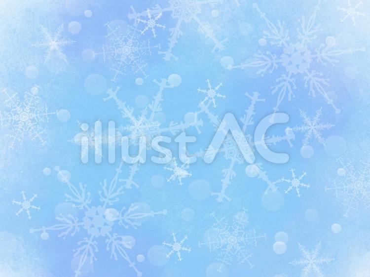 明るい雪模様 クリスマス,雪,冬のイラスト素材