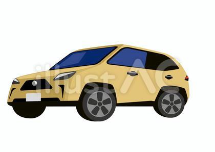 多目的に活躍するベージュのSUV車