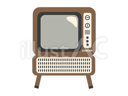 レトロなテレビ