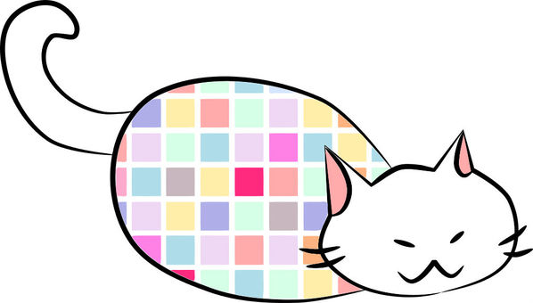 Pattern Nyanko's tile style, cat, nyanko, cat, JPG and PNG