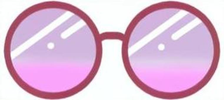 Illustration, sunglasses, red glasses, glasan, 