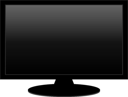 Illustration, tv set, liquid crystal, monitor, 