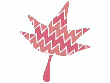 もみじの紅葉イラスト