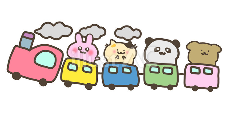 動物 猫,うさぎ,パンダのイラスト素材