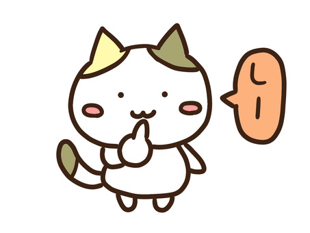 静かにのポーズをするかわいい三毛猫 静かに,内緒,しー,ポーズ,秘密,動物,ねこ,かわいい,表現,正面のイラスト素材