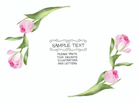 Tulip frame, JPG and PNG Tulip frame, , JPG and PNG