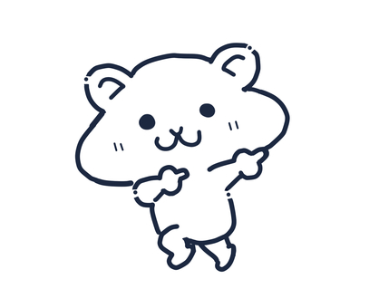 ダンシングハムスター ダンシングハムスター ハムスター,ダンス,ジャンガリアンハムスター,パールホワイト,ペットのイラスト素材