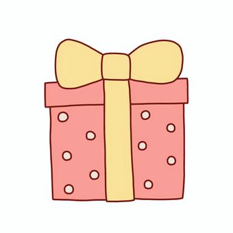プレゼント プレゼント プレゼント,クリスマス,誕生日,線画,可愛い,ゆるい,手描き,デコレーション,素材,挿絵のイラスト素材