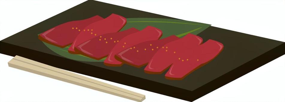 ご当地グルメ　滋賀県　赤こんにゃく ご当地グルメ,名物,滋賀県,西日本,郷土料理,食べ物,こんにゃく,赤こんにゃく,近畿地方,滋賀のイラスト素材