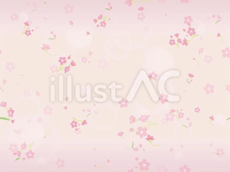 桜背景1 桜,背景,花びらのイラスト素材