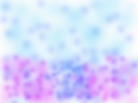 梅雨の花畑 夏,梅雨,花,アジサイ,抽象画,背景画像のイラスト素材