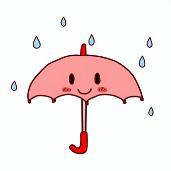 傘雨純粉色, JPG, PNG 和 AI 傘雨純粉色, 雨季, 在雨中, 雨具, JPG, PNG 和 AI