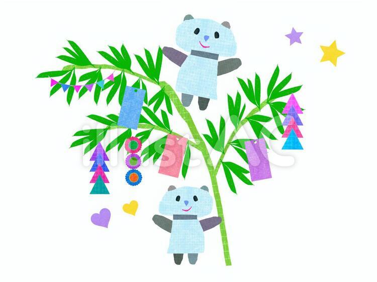 七夕 れいれい,七夕,カワイイのイラスト素材