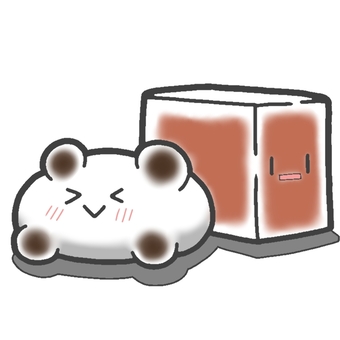 豆大福ときんつば 豆大福,きんつば,和菓子,大福,あんこ,食べ物のイラスト素材