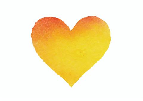 heart-yellow, heart, background, background, JPG, PNG and AI