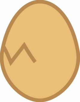 Broken egg 3, icon, illustration, simple, JPG, PNG and AI