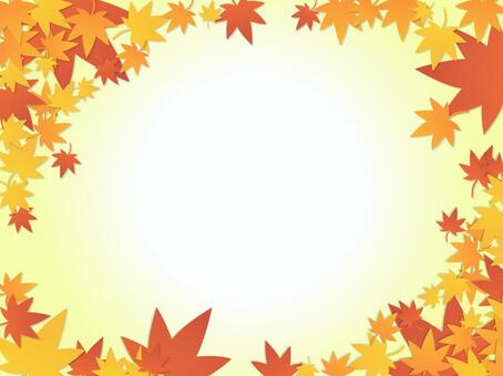 Maple frame sunny, JPG, PNG and AI Maple frame sunny, , JPG, PNG and AI