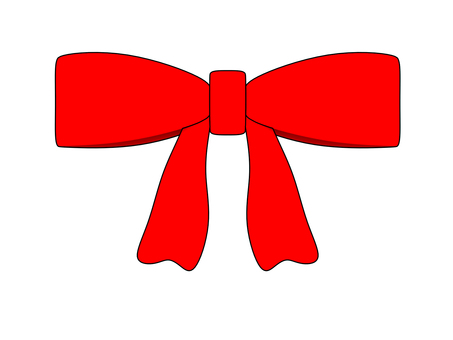 赤いリボン リボン,かわいい,装飾,髪飾り,ヘアアイテム,飾り,ファッション,髪留め,プレゼント,アイコンのイラスト素材