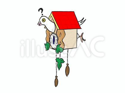 鳩時計のハト?