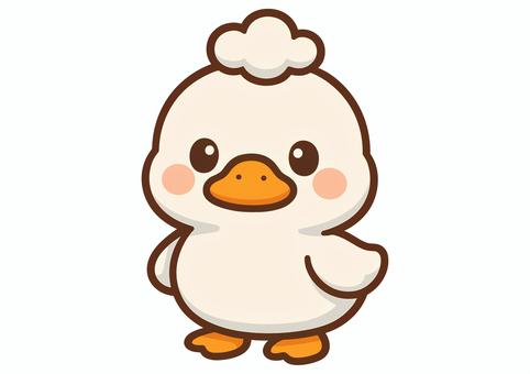 Cute duck character illustration, JPG, PNG and AI Cute duck character illustration, duck, character, tiny, JPG, PNG and AI