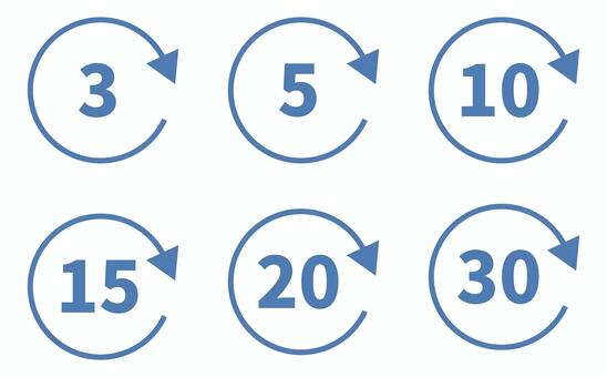 早送りマーク セット 青 早送り,倍速,ビデオ,動画,音楽,再生,アプリ,スマホ,パソコン,プレイヤーのイラスト素材