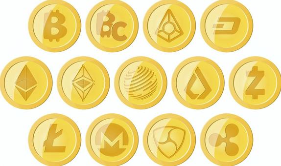 Virtual currency NEW 16, , JPG, PNG and AI