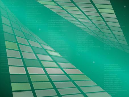 Cyber material_space (green), JPG and AI Cyber material_space (green), cyber-, green, space, JPG and AI