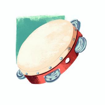 タンバリン タンバリン,楽器,打楽器,授業,学校,保育園,幼稚園,音楽,カラオケ,子どものイラスト素材