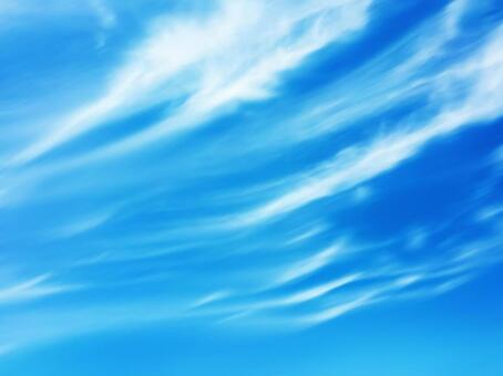 Illustration, JPG Illustration, autumn sky, snow cloud, cirrus clouds, JPG